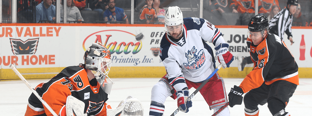 Anthony Richard's two goals extend streak as Phantoms rout Wolf Pack 6-3