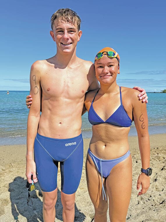 Anaehoomalu Splash opens Big Island Triple Crown Swim series with 250 swimmers