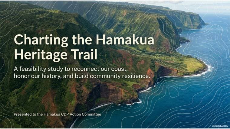 Hamakua trail proposal could link Hilo to Waipio on foot