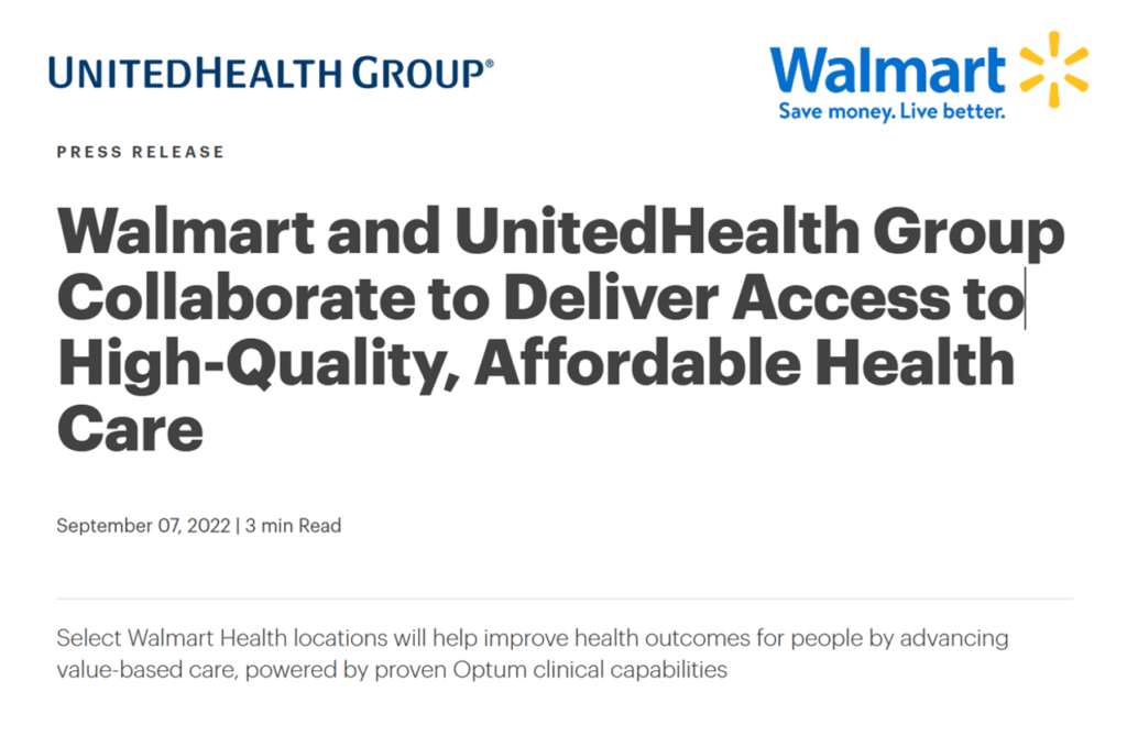 Walmart tests third-party virtual care, limits clinic hires, shifts store roles