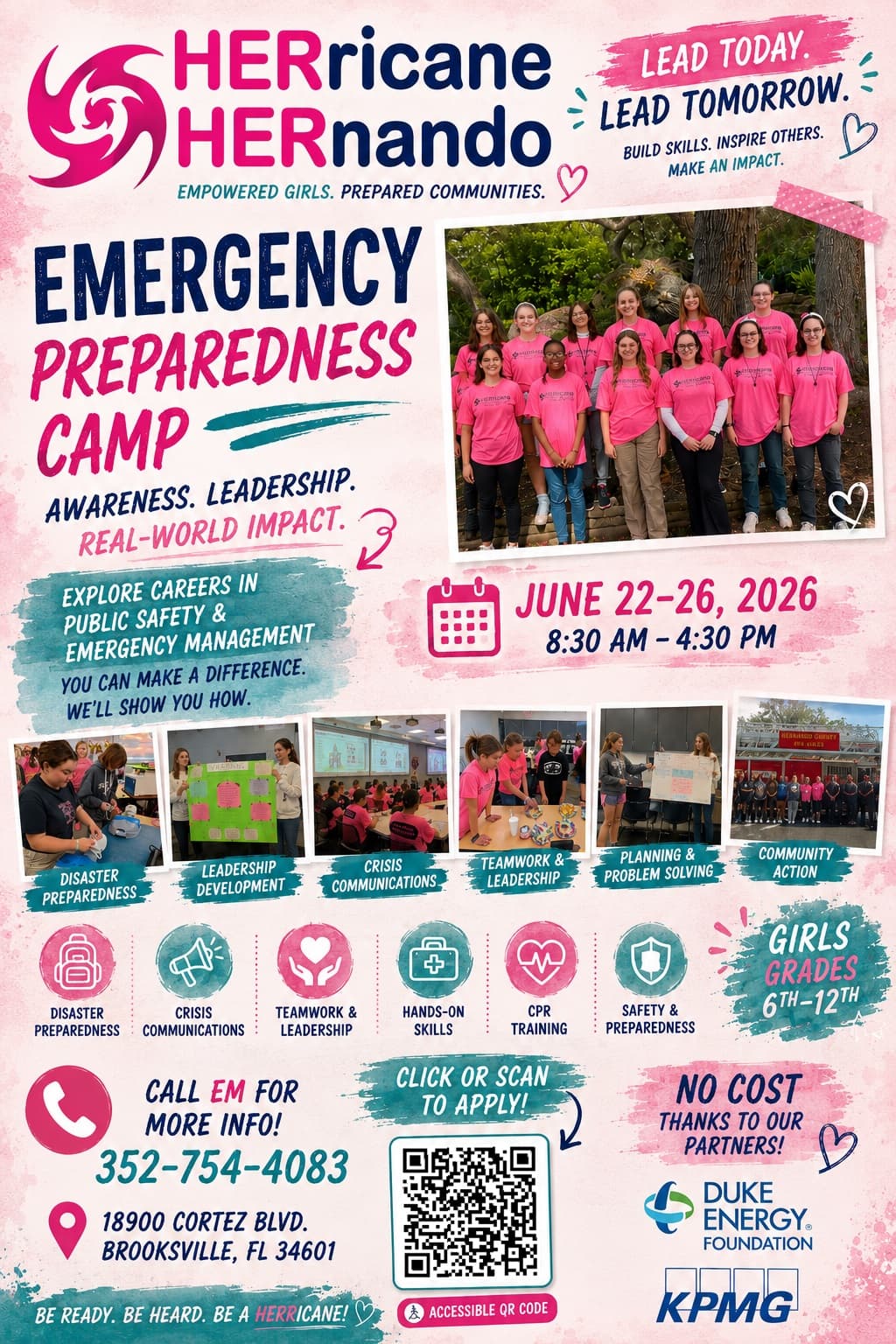 Hernando County opens HERricane camp for girls entering grades 6 to 12