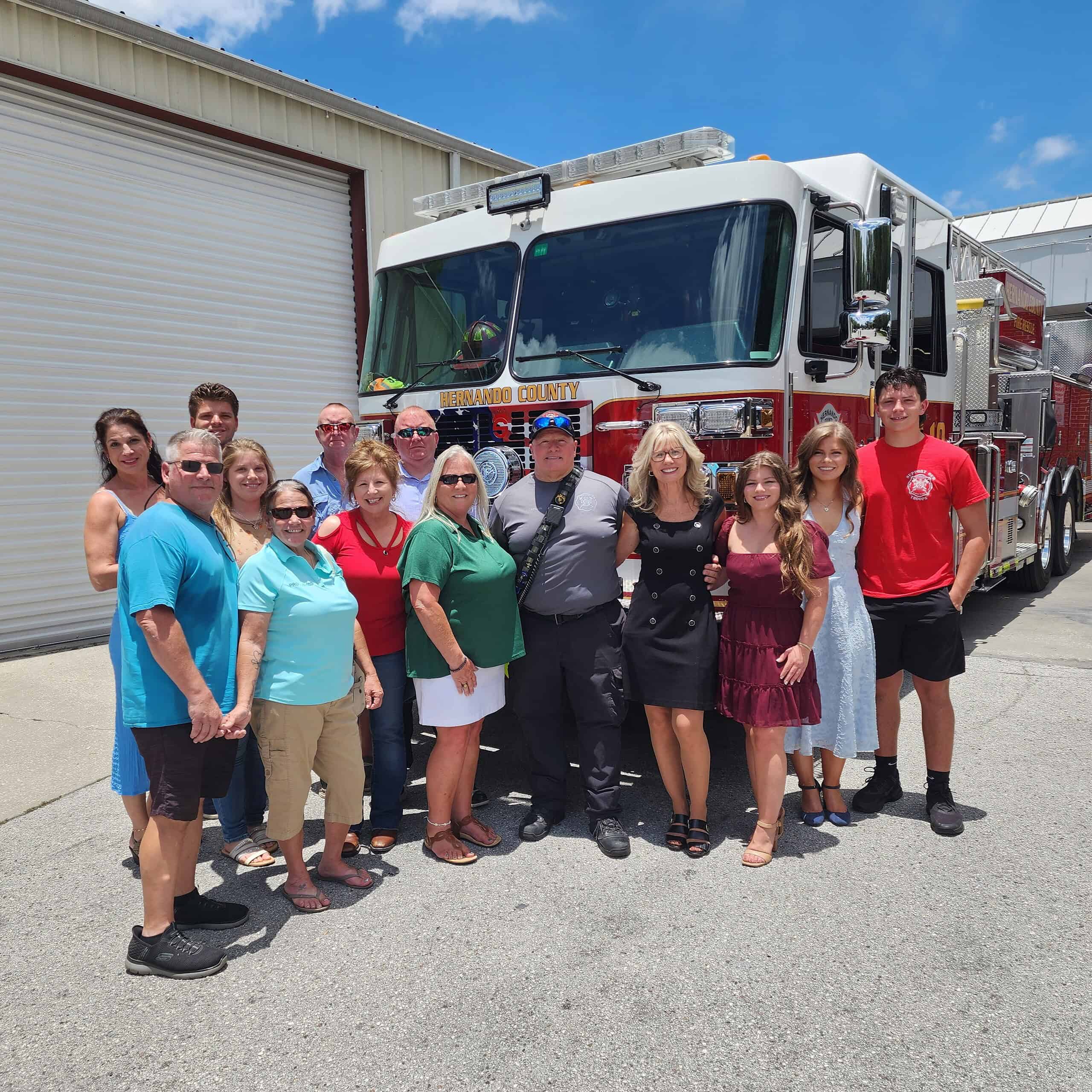 Hernando County Fire Rescue honors Daniel Papa after 33 years of service