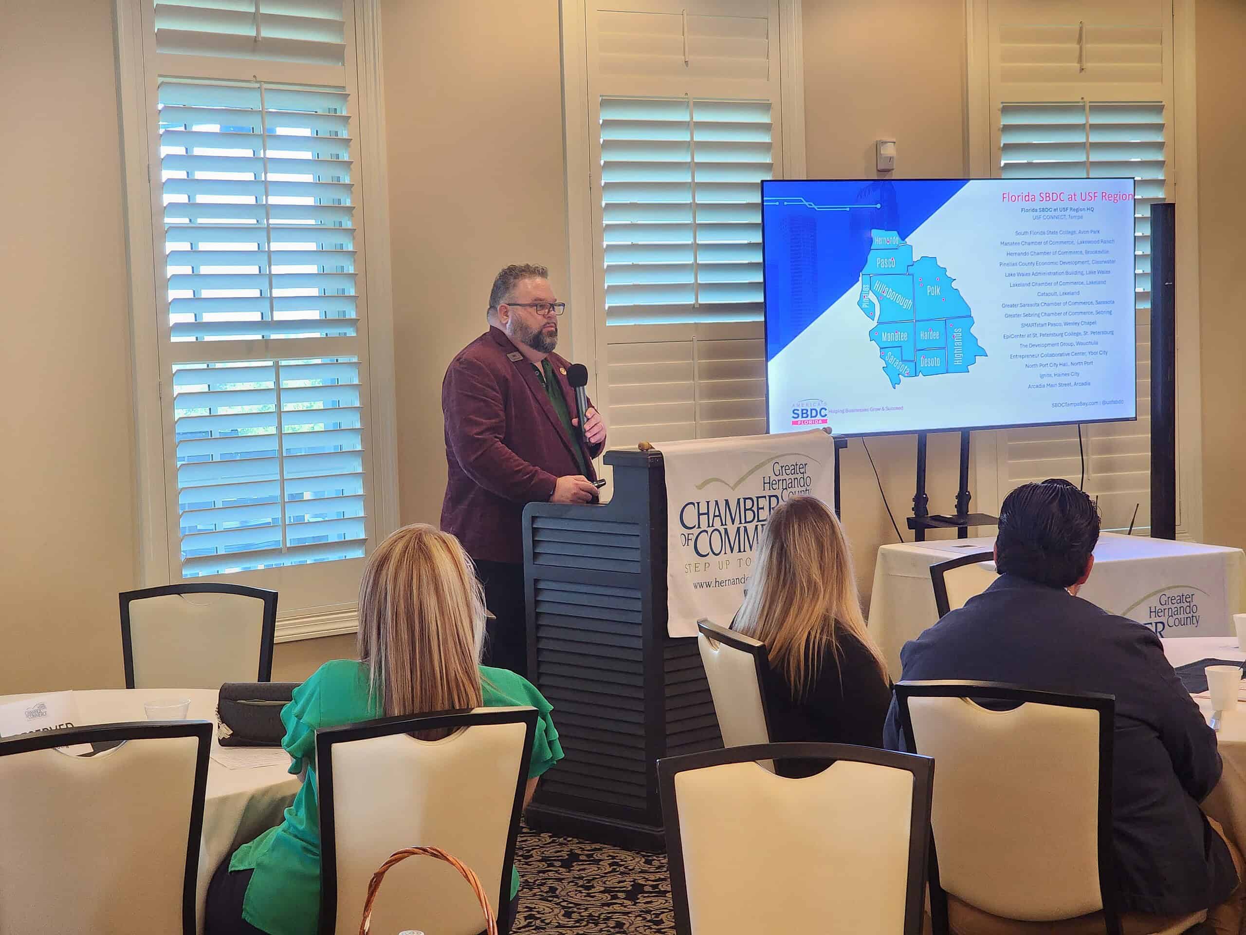 Hernando Chamber spotlights SBDC support for small businesses
