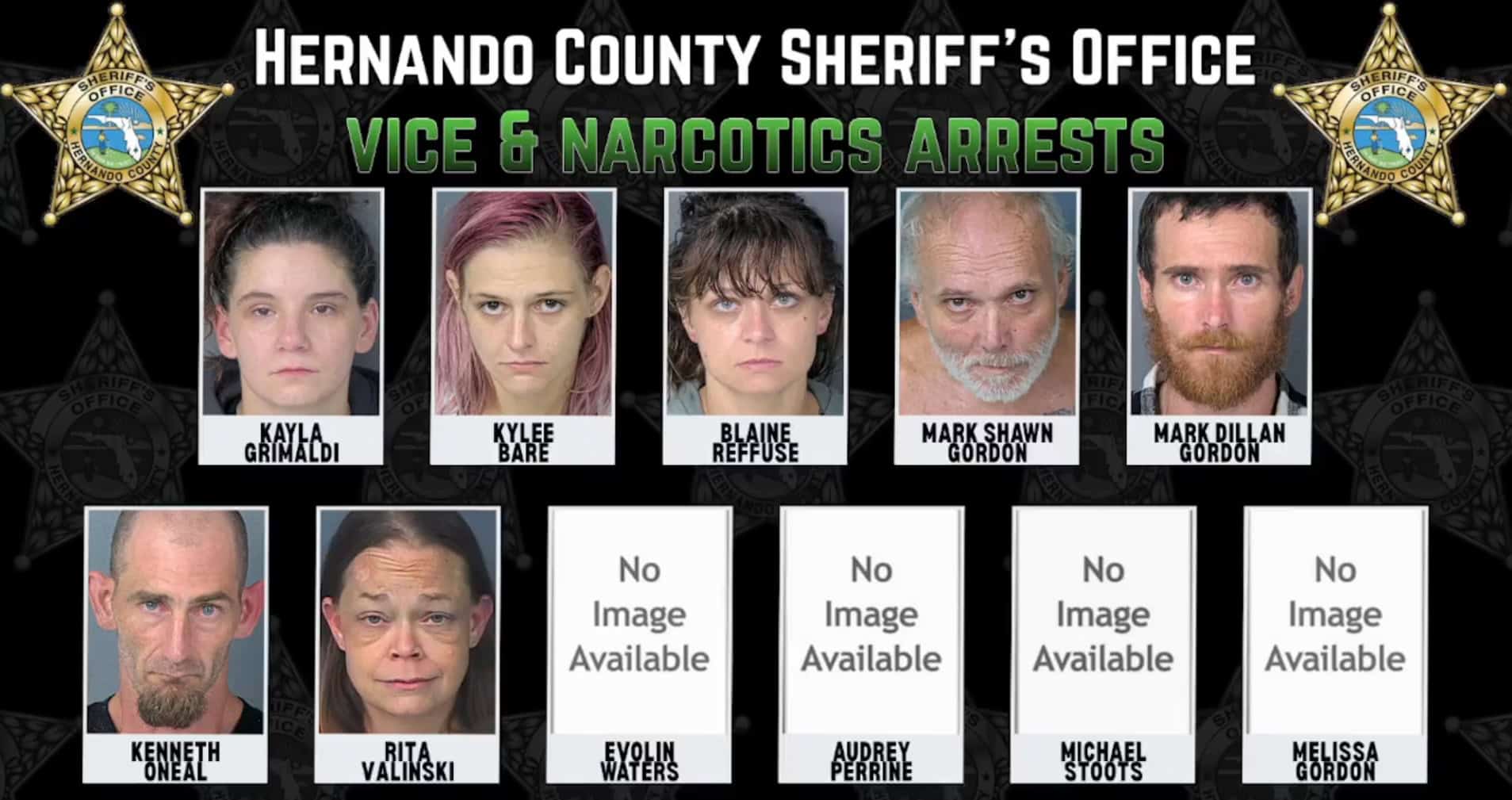 11 arrested in Ridge Manor drug bust, sheriff says
