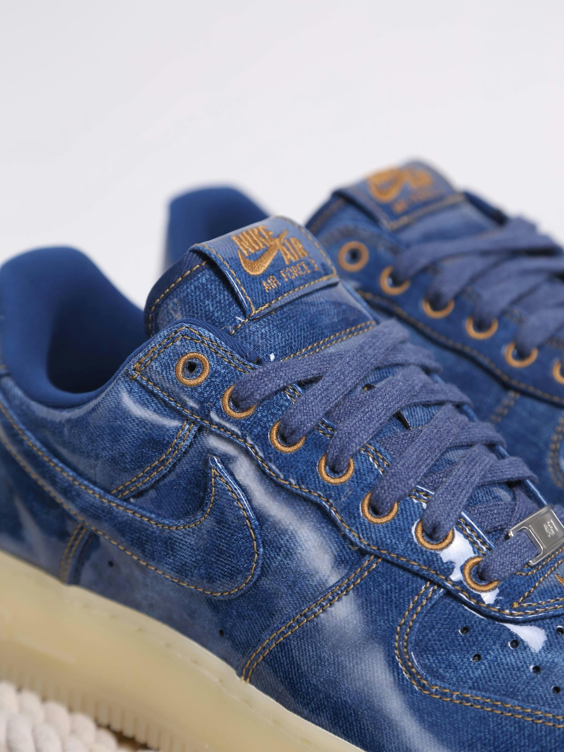 Nike’s glossy denim Air Force 1 lands on atmos Tokyo June 30