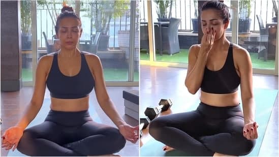 Malaika Arora Shares Five-Practice Pranayama Routine for Calm