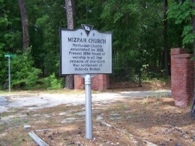 Mizpah Methodist Church stands as last survivor of Buford’s Bridge