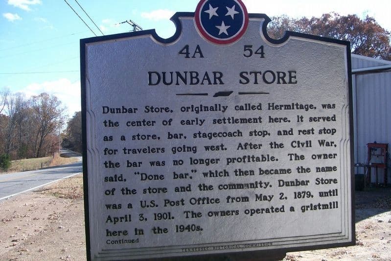 Dunbar Store marks Decatur County's crossroads history in Bath Springs