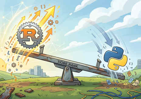Rust rises as AI reshapes priorities, Python faces scrutiny