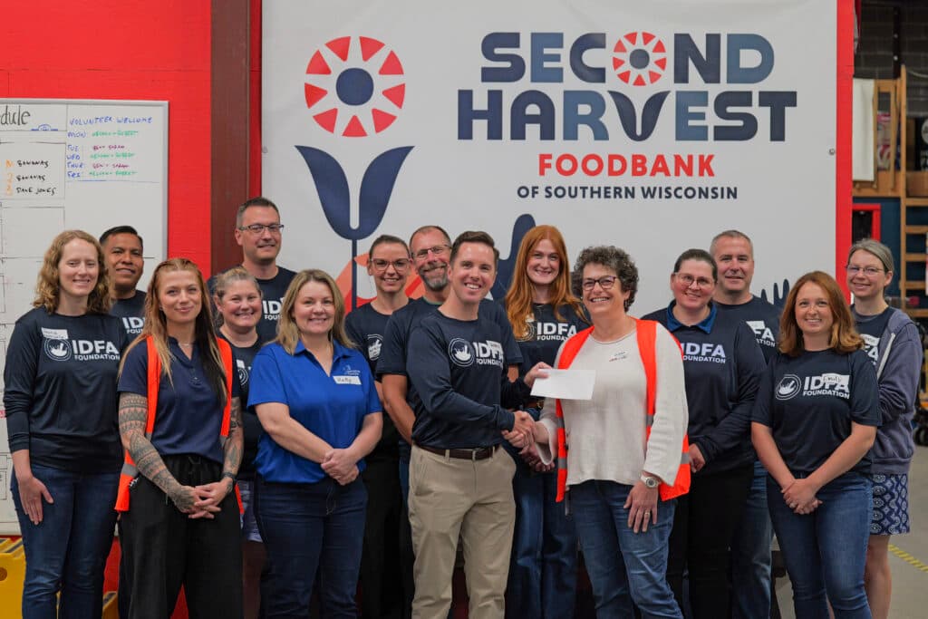 Dairy industry volunteers pack nearly 15,000 meals in Madison