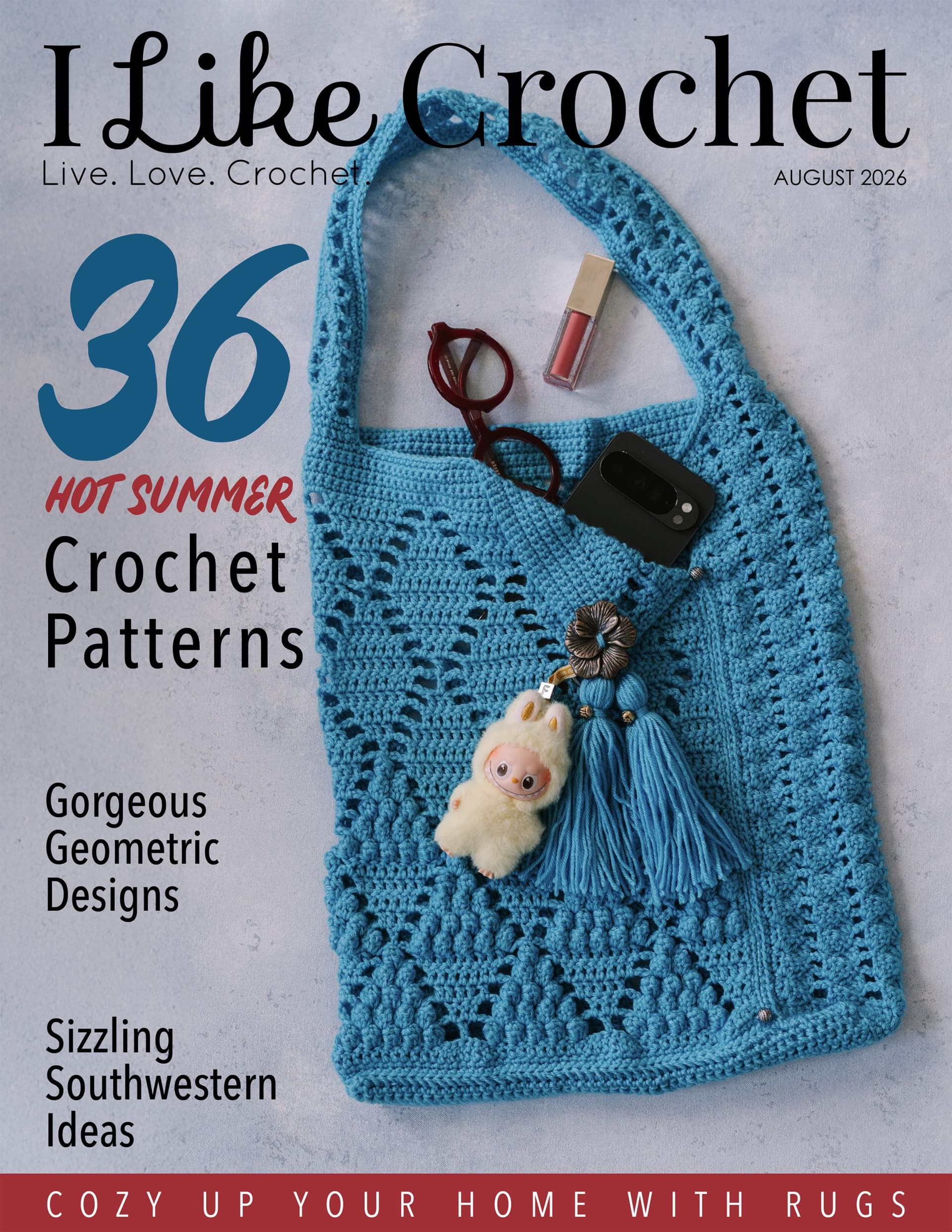 I Like Crochet previews August issue with 30 summer projects
