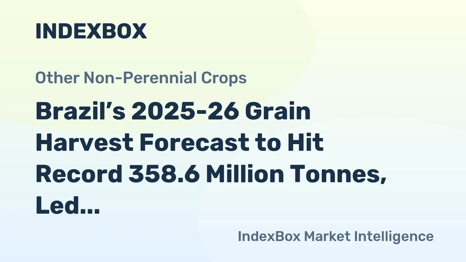 Brazil winter corn harvest advances as Conab lifts 2025/26 output forecast