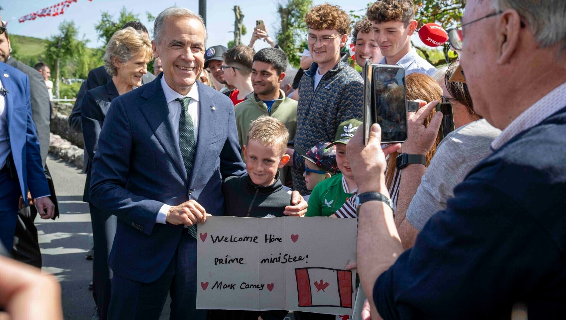 Carney visits Irish family roots, urges closer Canada-Europe ties