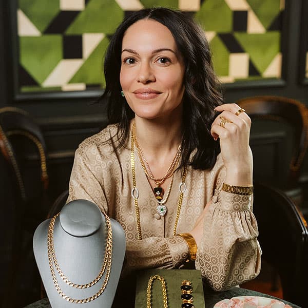 Naz Kretlow Unveils Plot Twist Collection of Vintage-Inspired Gold Charms