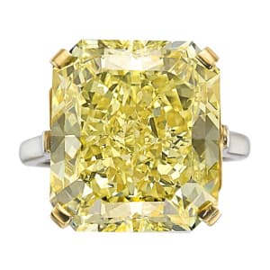 Cartier Yellow Diamond Ring Leads Heritage Auctions Spring Sale in Dallas