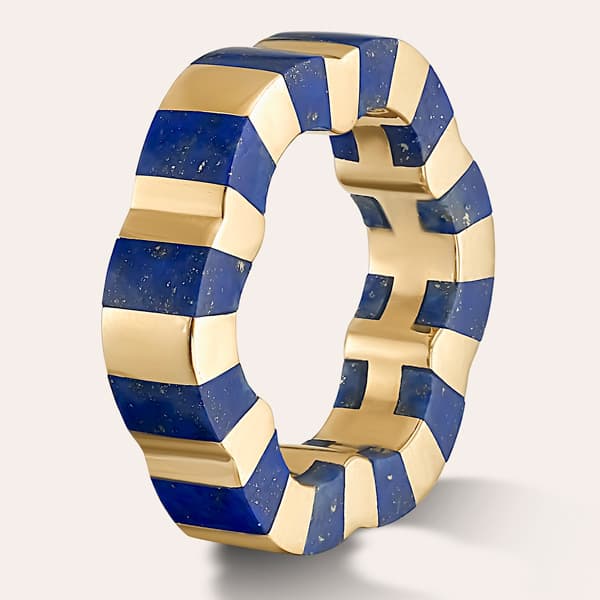 Isabel Delgado’s lapis Sofia ring channels Córdoba architecture