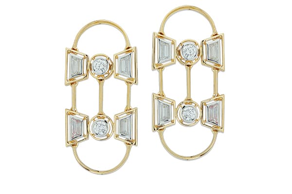 Kavant & Sharart spotlights trapeze diamonds in Mingle collection