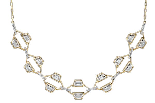 Trapeze-cut diamonds return to the spotlight at Las Vegas Jewelry Week