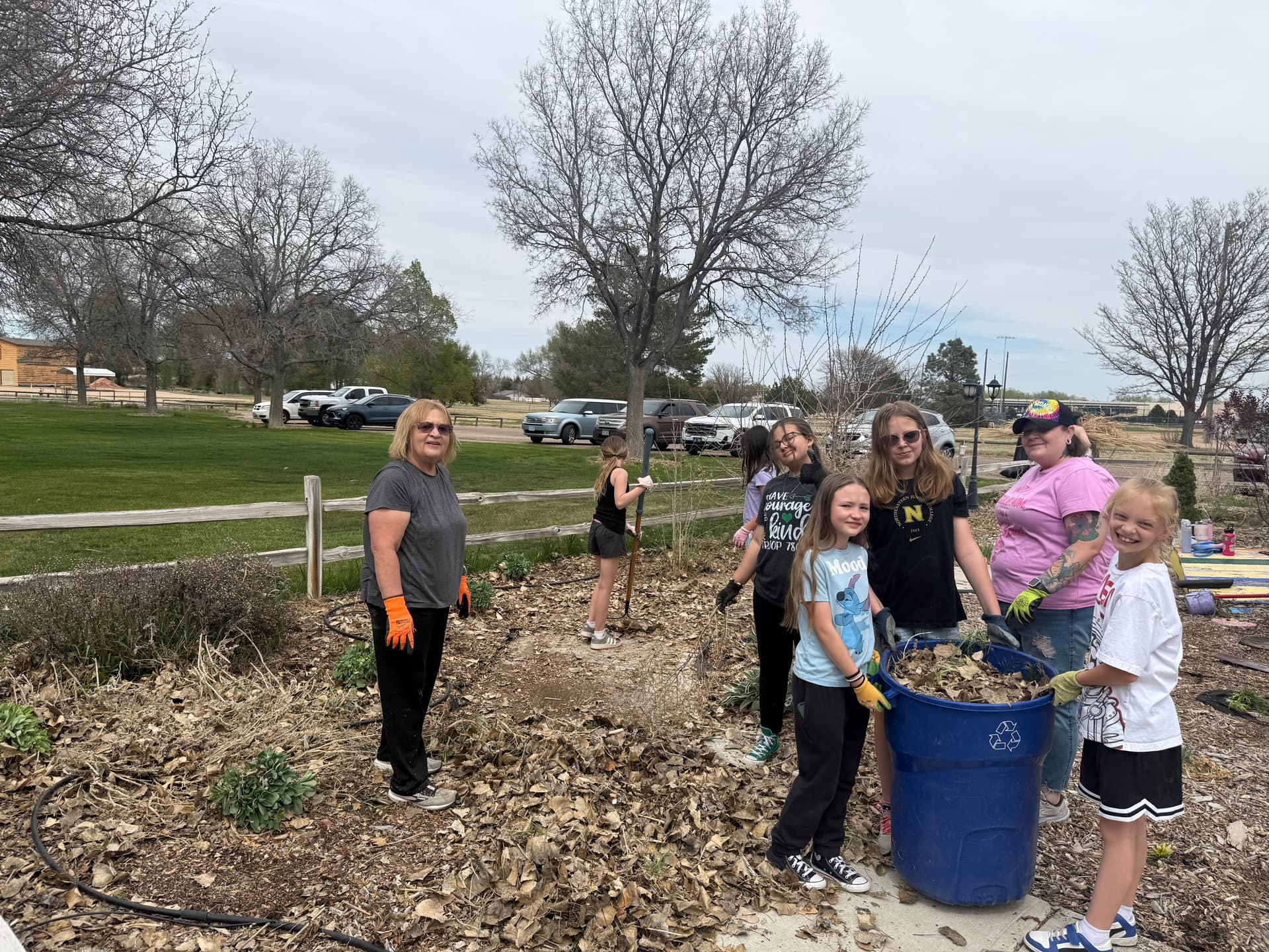 Sterling Girl Scouts tidy Pawnee Lodge at Pioneer for summer