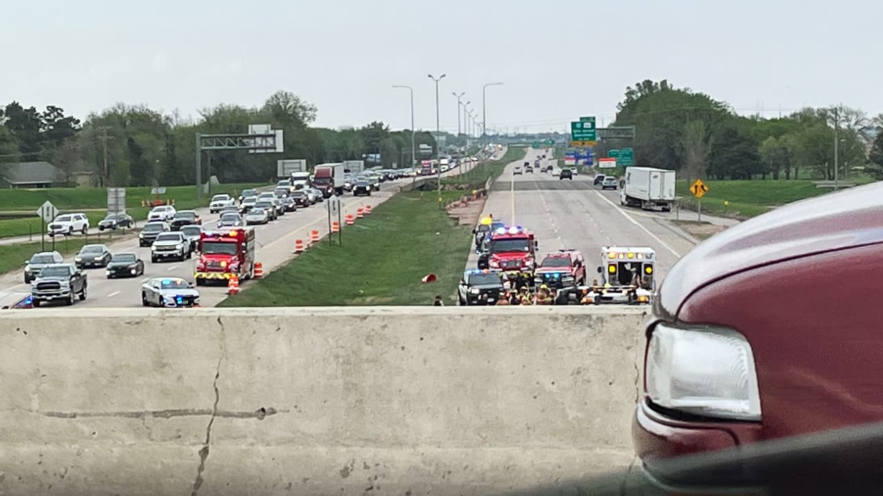 MDTA police investigate suspected shooting on I-95 northbound near Hanover Street