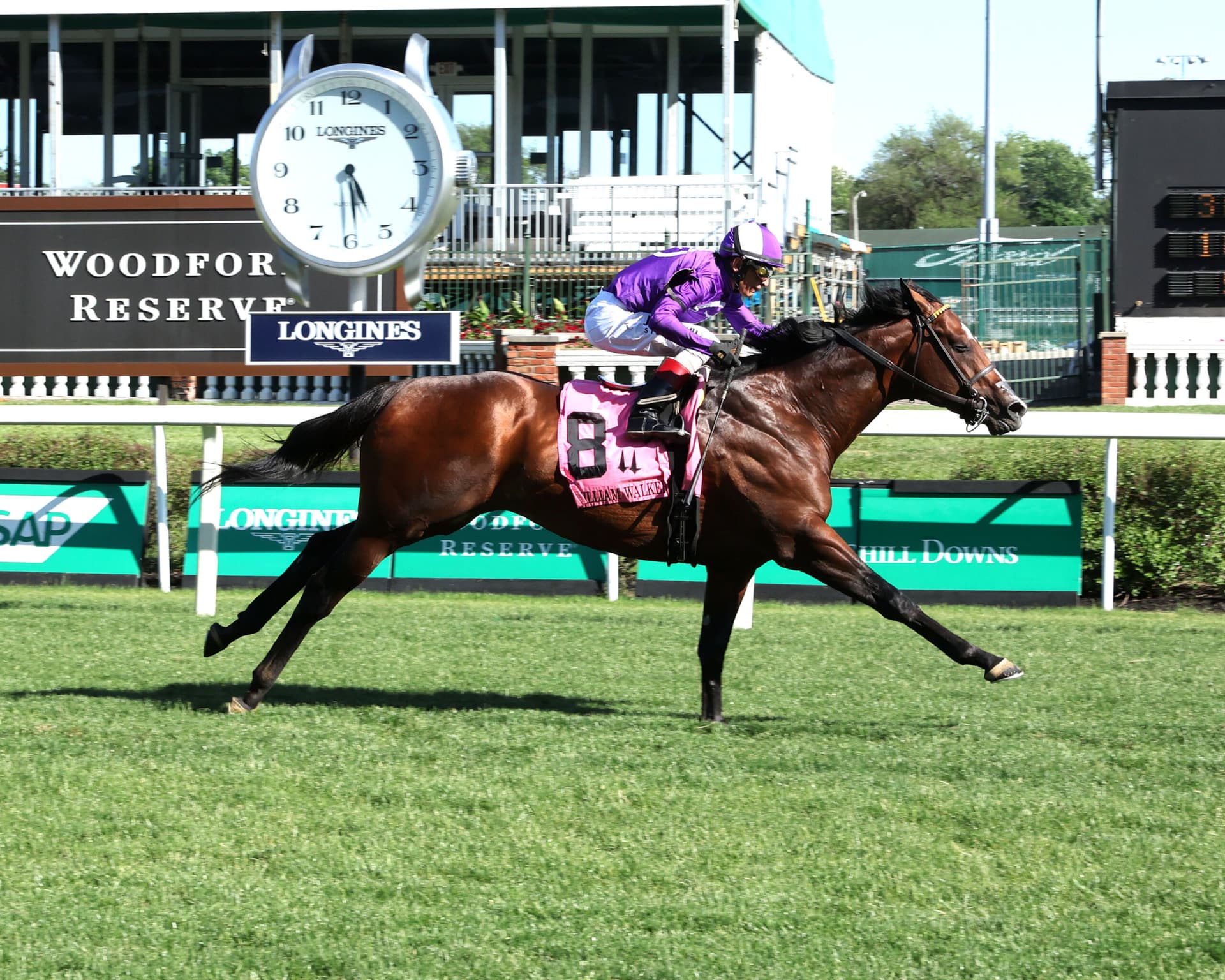 Outfielder blasts to William Walker Stakes record, eyes Royal Ascot