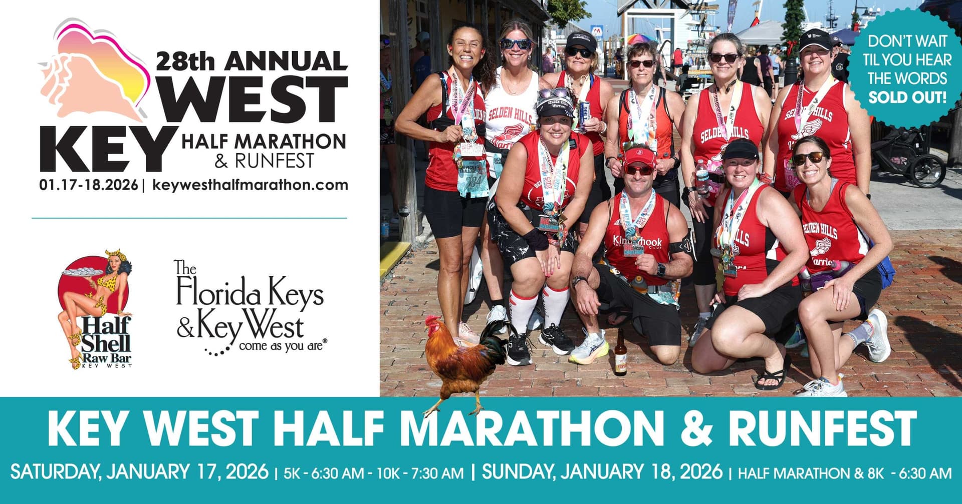 Key West Half Marathon weekend brings closures and busy Old Town streets
