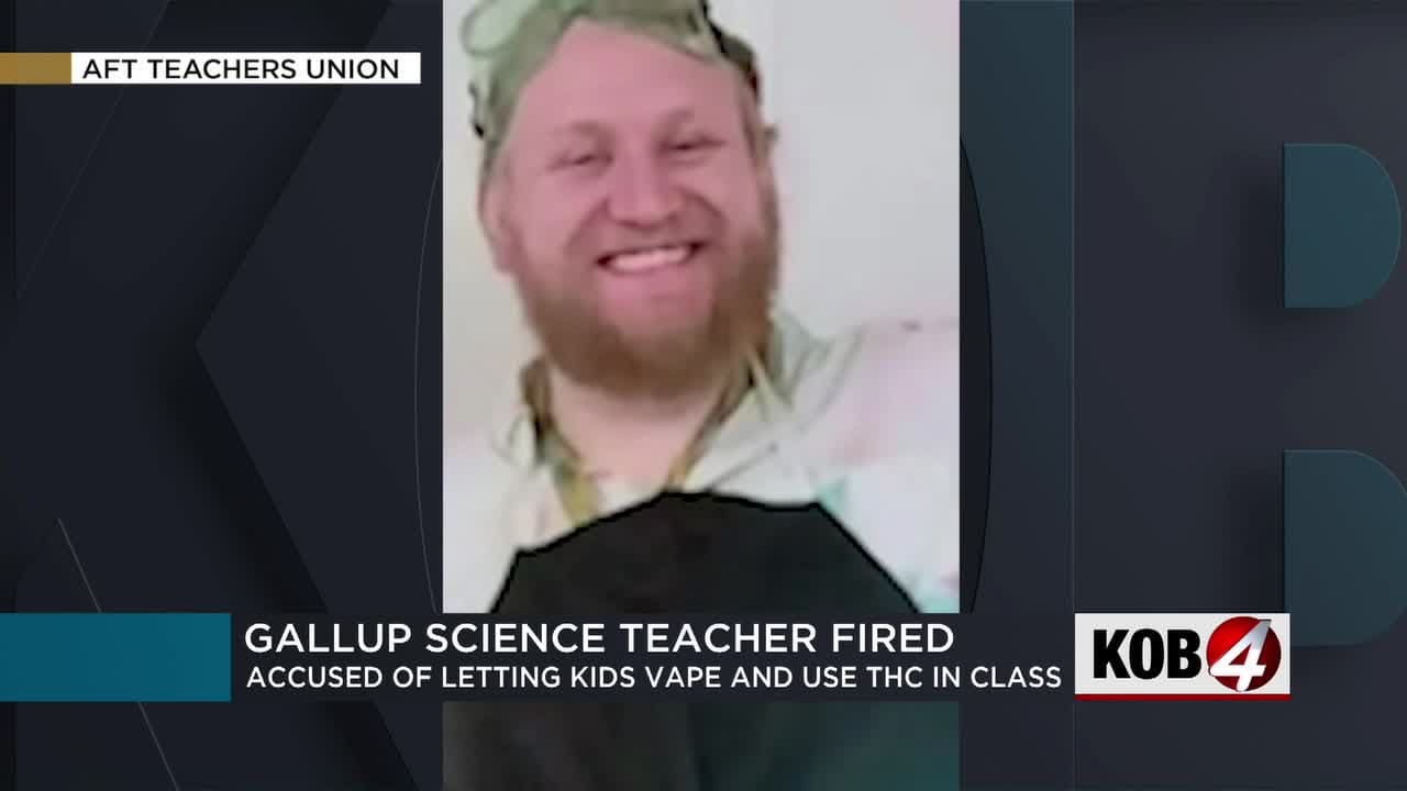 McKinley County teacher Sawyer Masonjones fired after vaping, THC allegations; board upholds