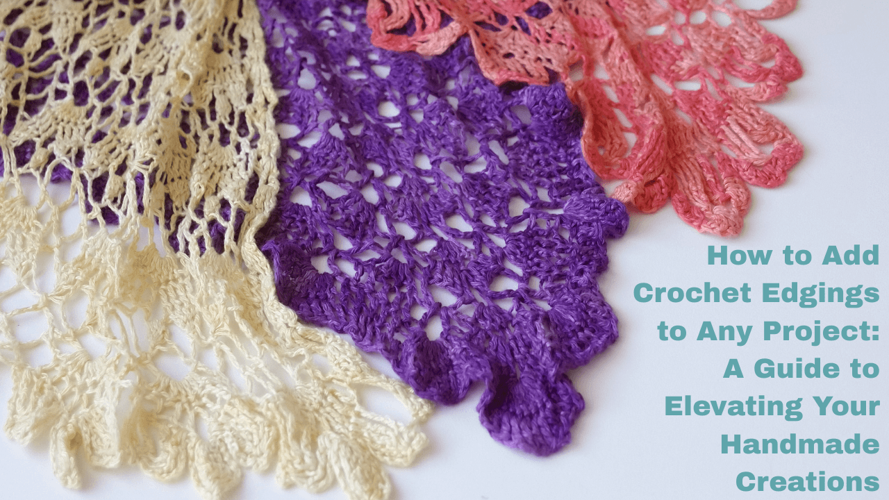 Kristin Omdahl Releases Free Shell Fold Napkin Edging Crochet Pattern