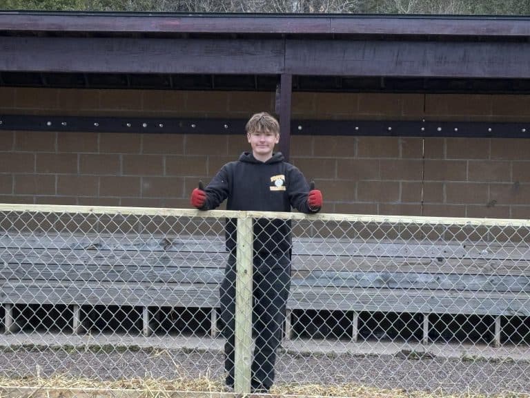 Two Harbors graduate Noah Mecklin earns Eagle Scout rank with baseball field project