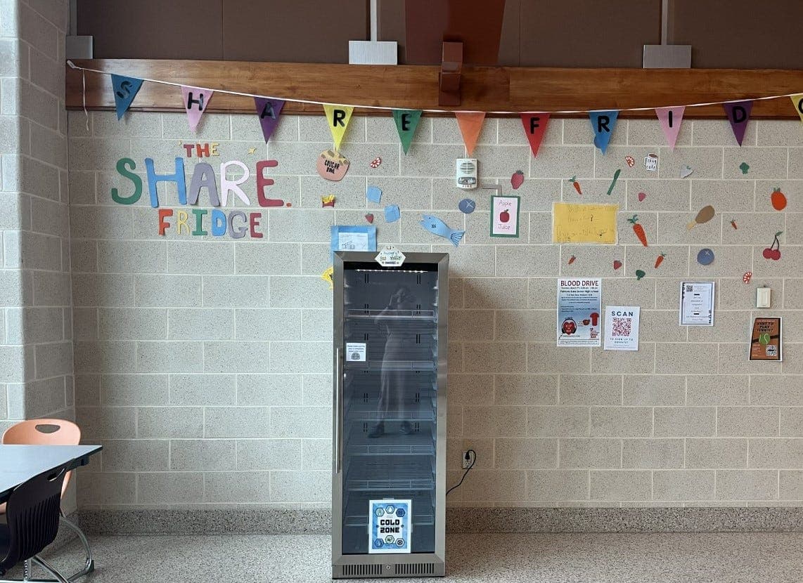 A Simple Gesture Places SHARE Fridges in Schools, Redirects Surplus Food