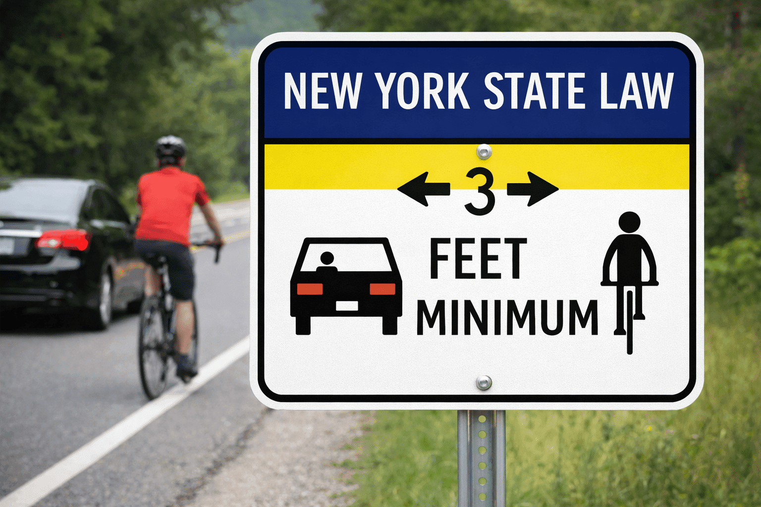 Onondaga County considers 3-foot passing rule for drivers and cyclists