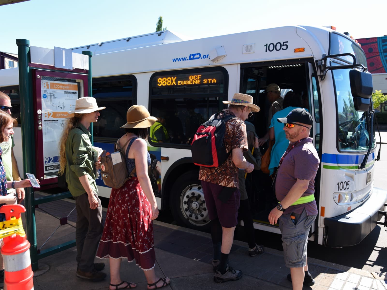 LTD promotes bus rides to Springfield’s new Sunday farmers market