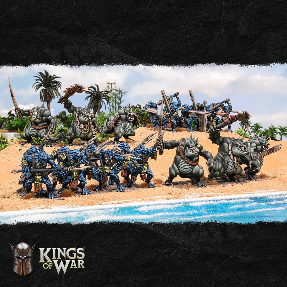 Oceanspawn Battlegroup review spotlights Trident Realms painting potential
