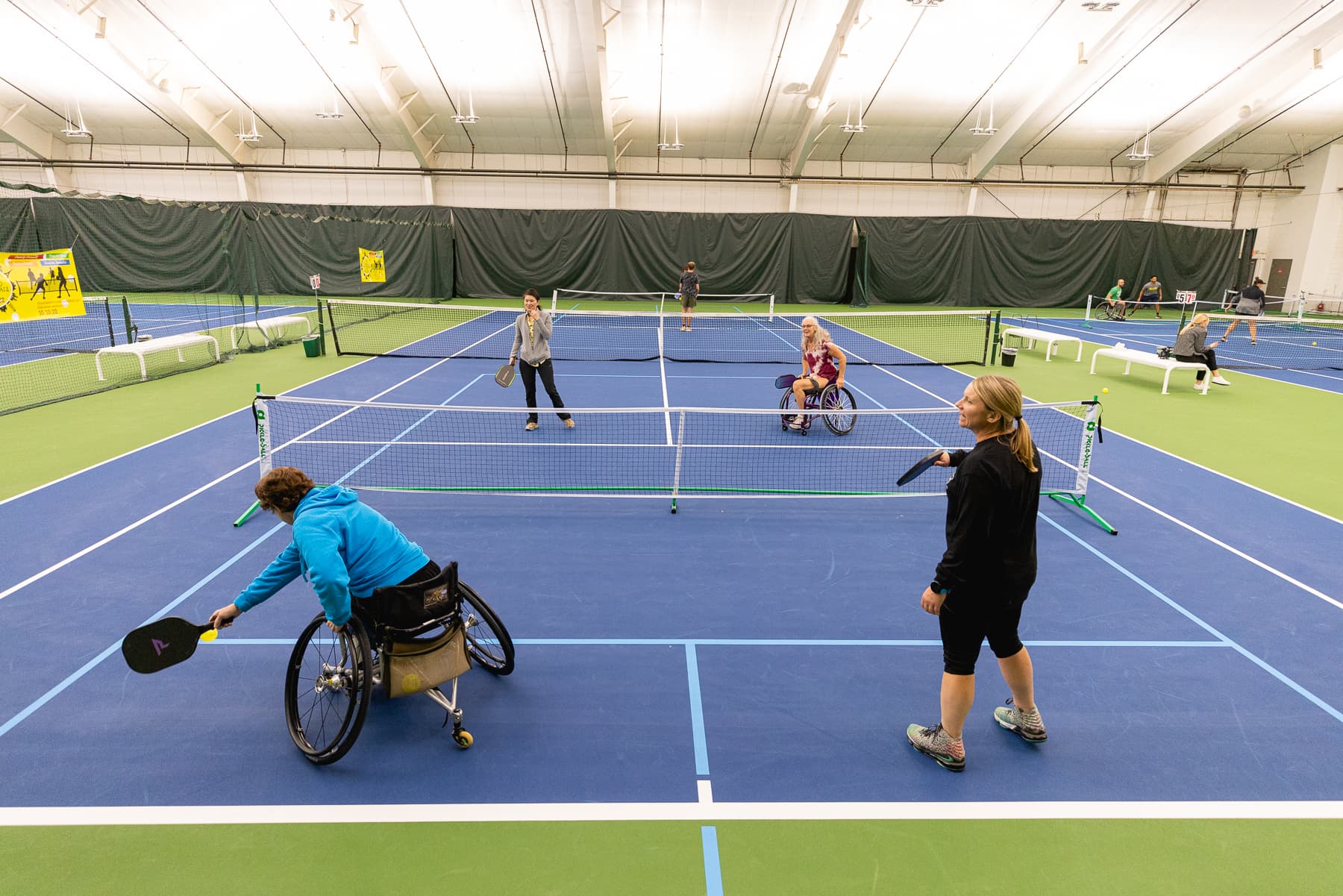 Free Wheelchair Pickleball Drop-In at GVSU Allendale Campus Courts