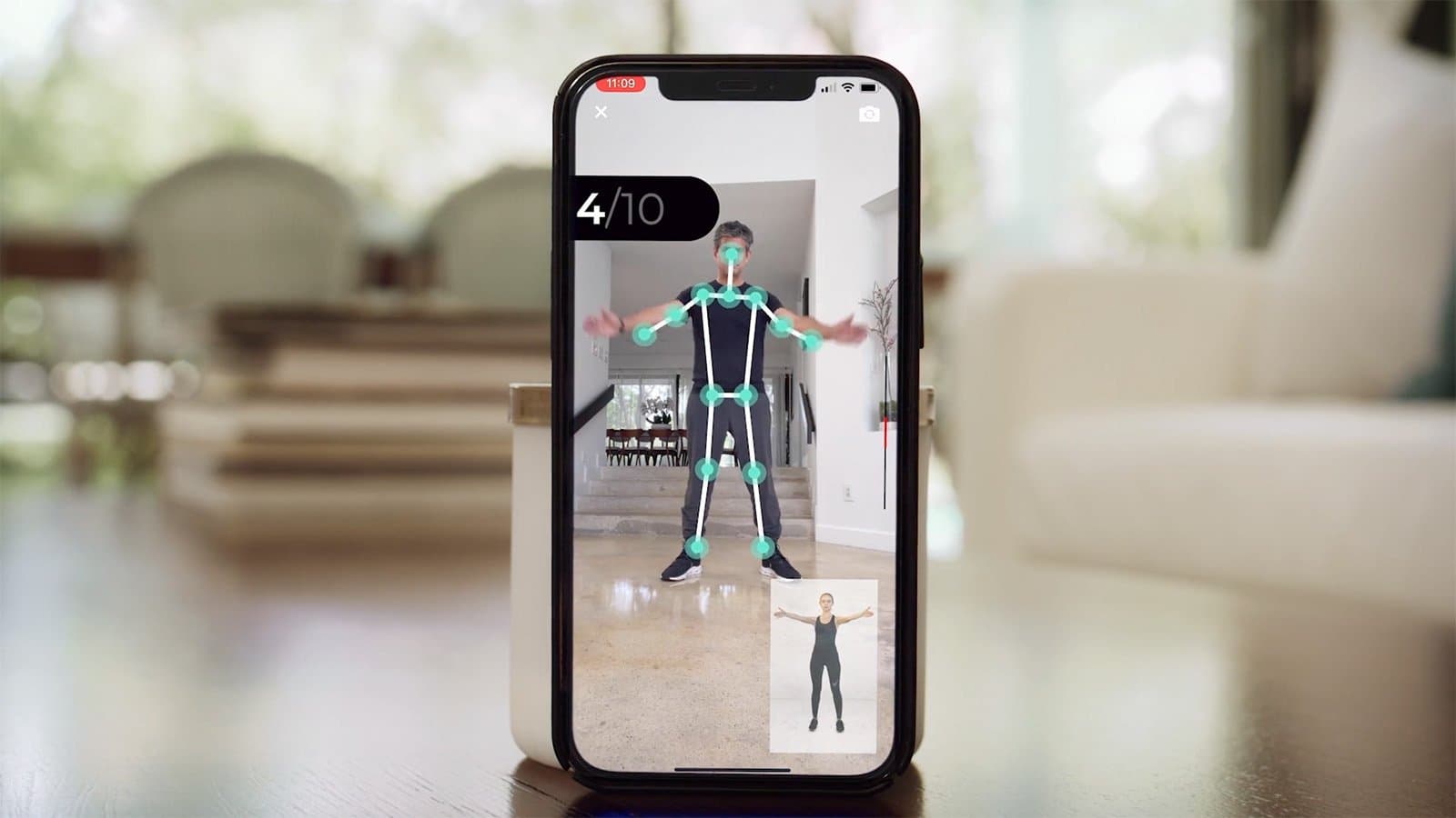 טכנולוגיות בינה מלאכותית ללכידת תנועה באימוני כושר ביתיים