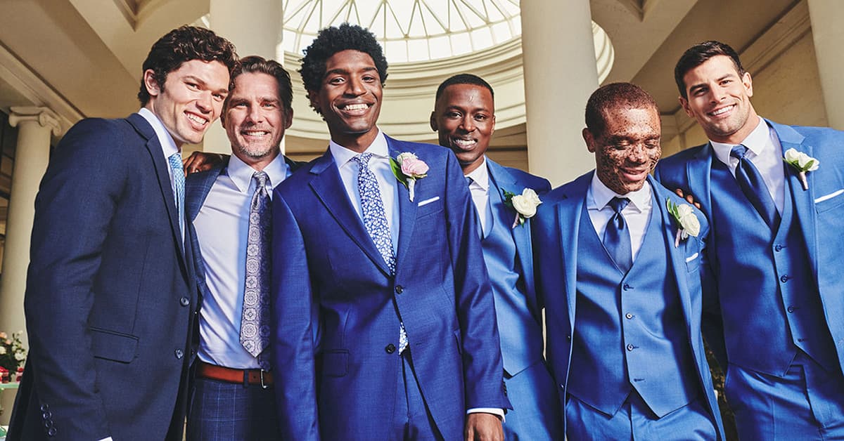 Men’s Wearhouse makes wedding style easy for grooms and groomsmen
