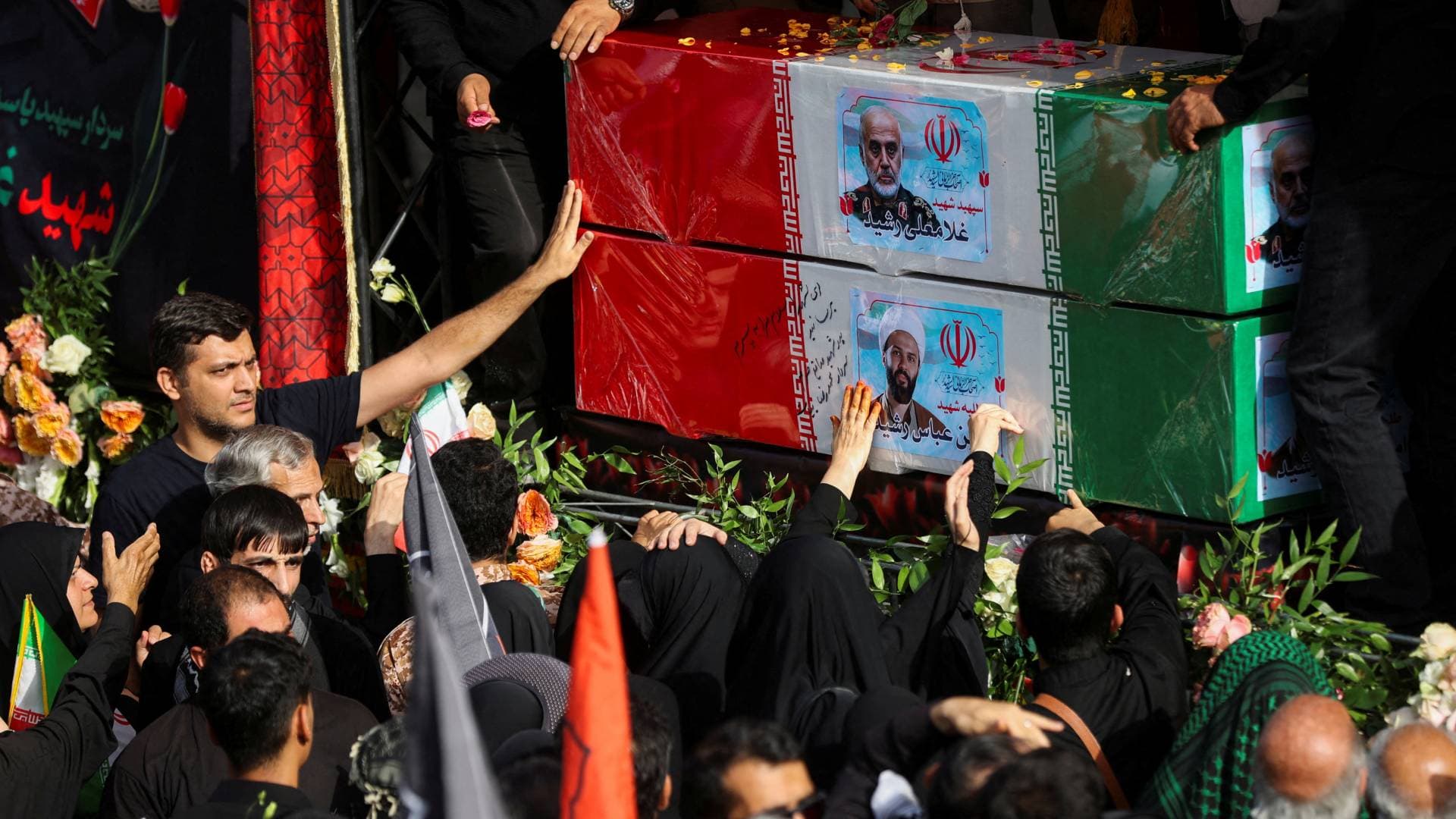 Iran stages massive funeral for Khamenei amid fresh U.S. strikes