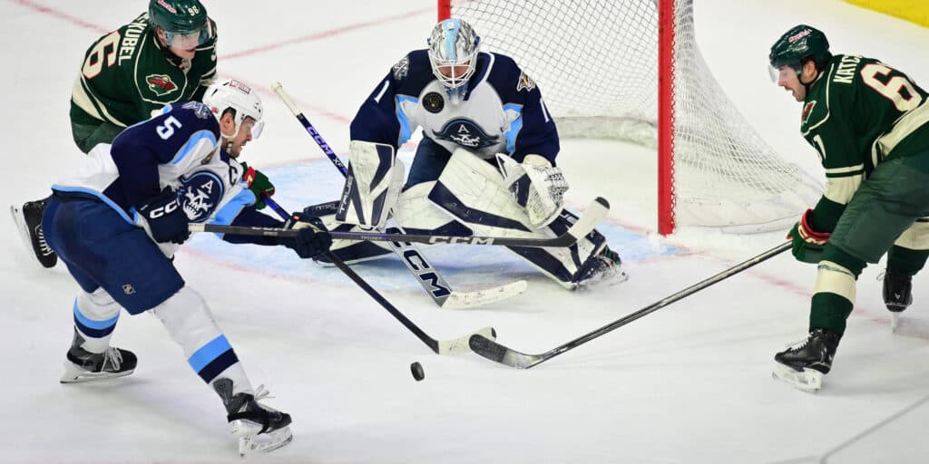 Carson Lambos OT Winner Lifts Iowa Wild Past Milwaukee Admirals 2-1