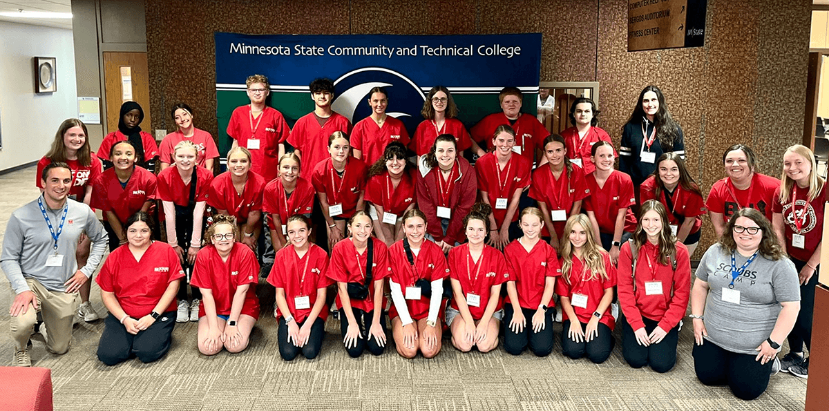 M State Fergus Falls camp lets high school students explore health careers