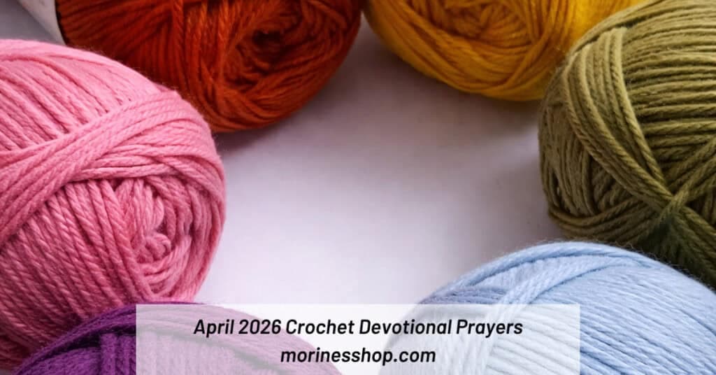 Morine's Shop Blends Daily Bible Devotionals With Crochet Color Guidance