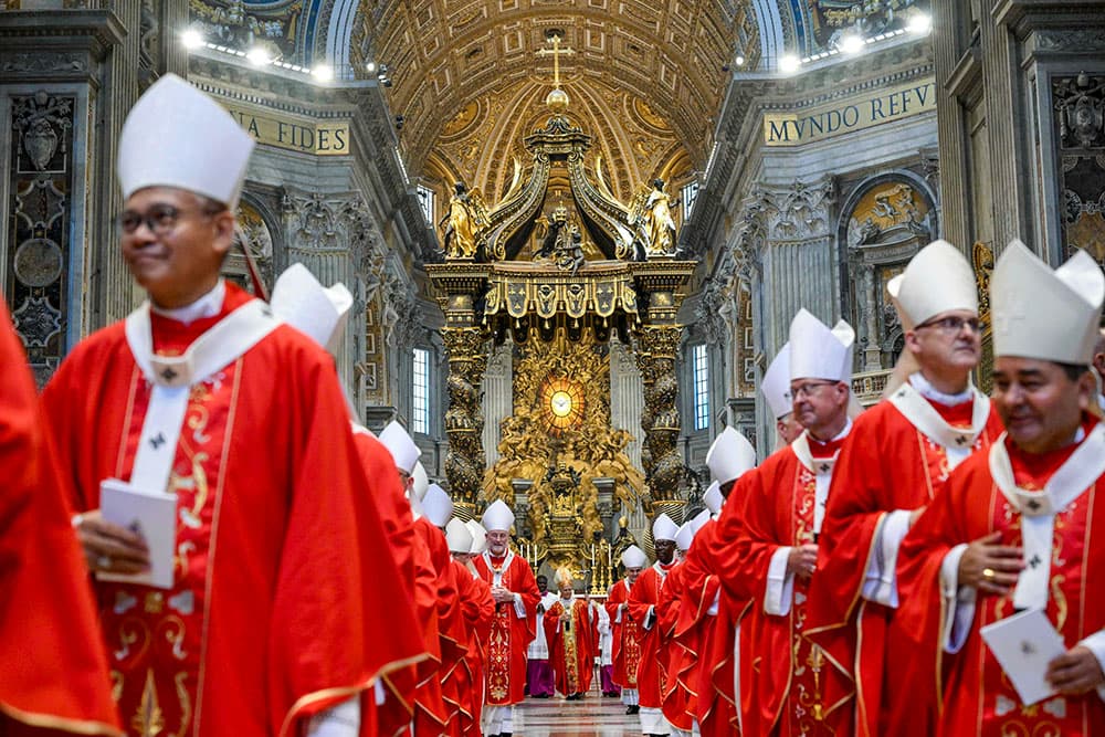 Pope Leo XIV urges new archbishops to be good shepherds