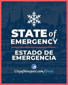 Newport Orders Mandatory Parking Ban, City Services Close Ahead of Blizzard Hernando