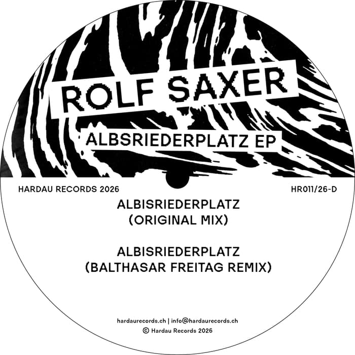 Rolf Saxer channels Zurich minimalism on Albisriederplatz EP
