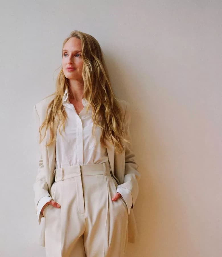 Another Tomorrow blends relaxed tailoring with sustainable luxury