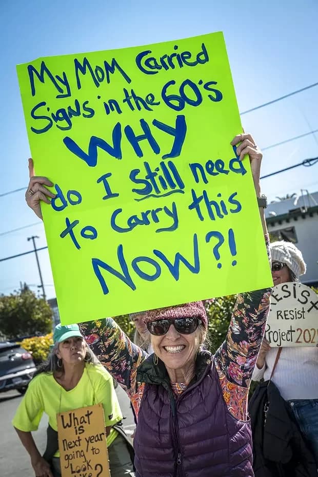 Hundreds Rally in Eureka, Smaller Ferndale Protest Demands Dismantling ICE