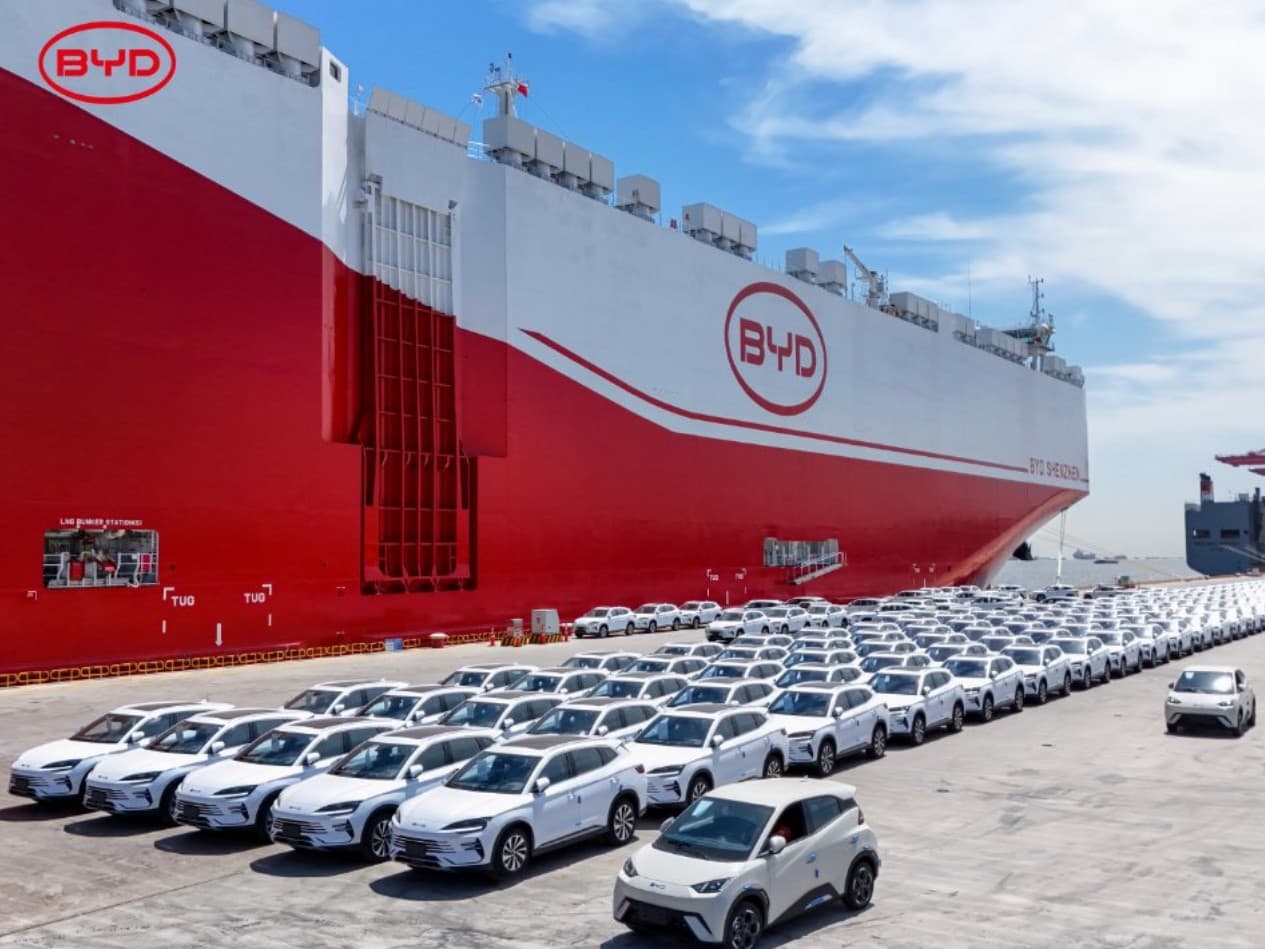 BYD Expects 2026 EV Exports to Beat Target by 15 Percent