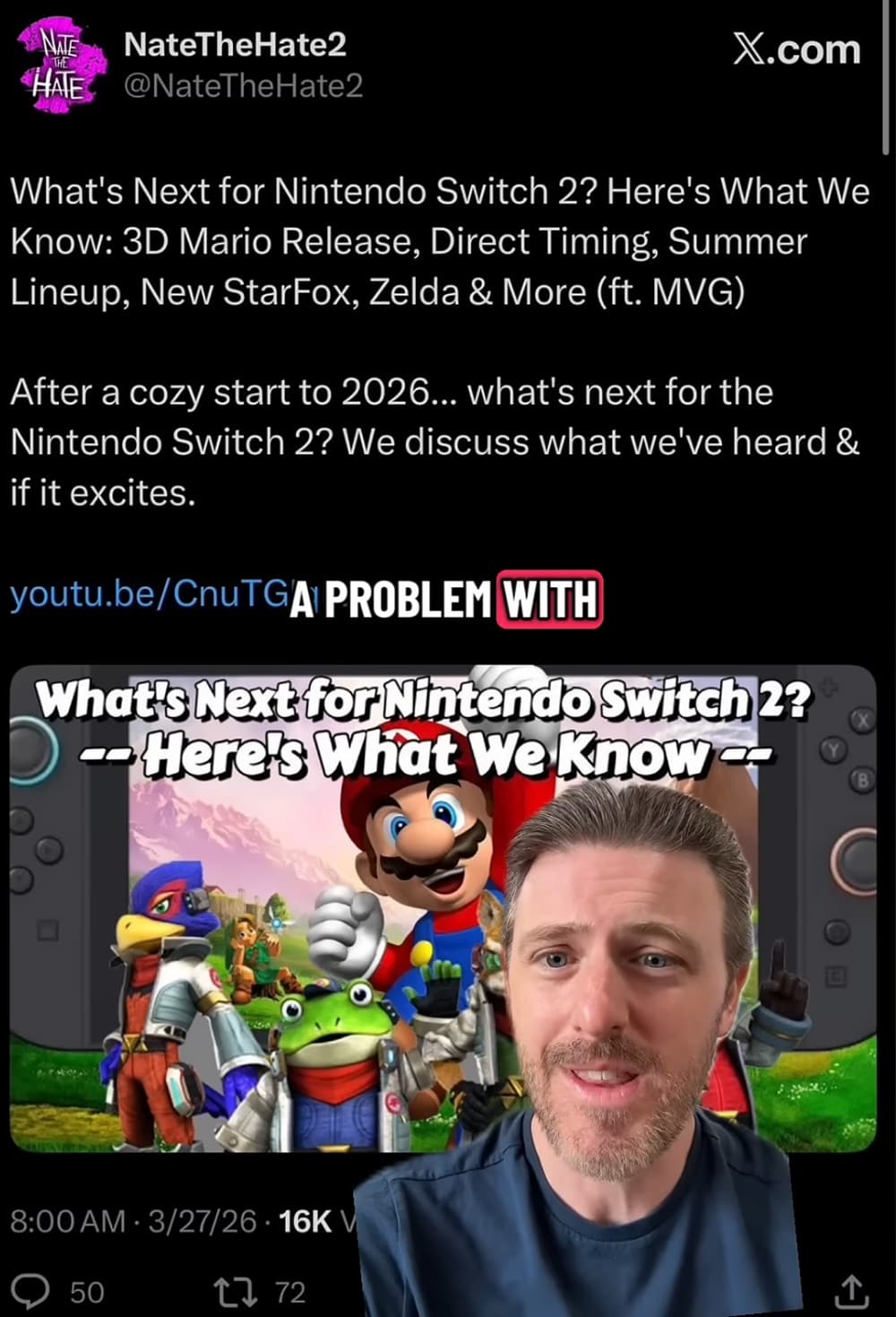 Switch 2 Summer 2026 Slate Shaping Up With Major Third-Party Titles