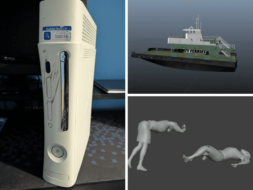 Early GTA IV Dev Build Discovered on Scottish Flea Market Xbox 360