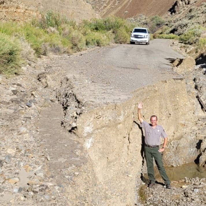 Lower Wildrose Road reopens in Death Valley after flood damage