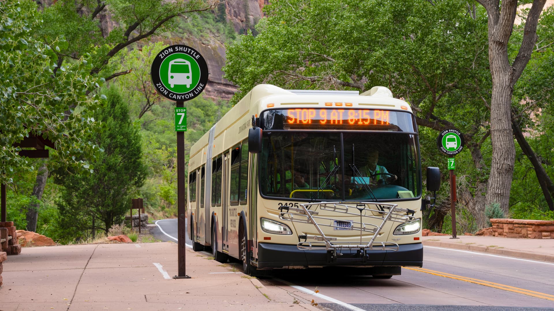 Zion National Park Shuttle Service Resumes March 7, 2026